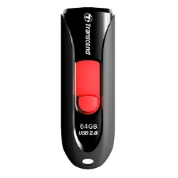16GB USB2.0 Pen Drive Capless Black TS16GJF590K