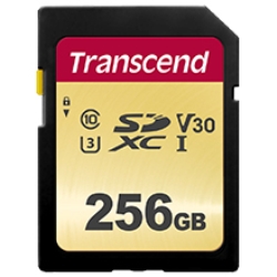 256GB UHS-I U3 SDXC Card (MLC) TS256GSDC500S