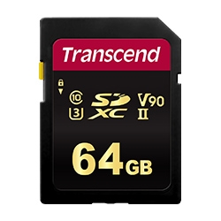 64GB SDXC Class3 UHS-II Card TS64GSDC700S