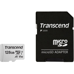 microSDXCJ[h Class10 UHS-I U3 V30 A1 128GB (SDJ[hϊA_v^t) TS128GUSD300S-A