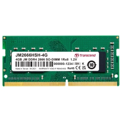 PC4-21300 (DDR4-2666) Ή 260s CL19 1.2V DDR4 SO-DIMM 4GB JM2666HSH-4G