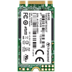 ϋv YƗp/ƖpM.2-2242 SSD 3D TLC NAND 64GB M.2 2242 SATA-III B+M PE: 3K TS64GMTS552T