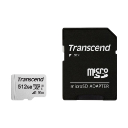 microSDXCJ[h Class10 UHS-I U3 V30 A1 512GB (SDJ[hϊA_v^t) TS512GUSD300S-A