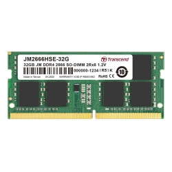 32GB JM DDR4 2666 SO-DIMM 2Rx8 2Gx8 CL19 1.2V JM2666HSE-32G