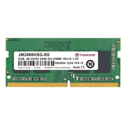 8GB JM DDR4 2666 SO-DIMM 1Rx16 1Gx16 CL19 1.2V JM2666HSG-8G