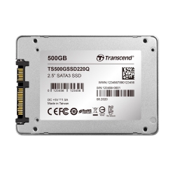 500GB 2.5 SSD SATA3 QLC TS500GSSD220Q