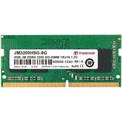 8GB JM DDR4 3200 SO-DIMM 1Rx16 1Gx16 CL22 1.2V JM3200HSG-8G
