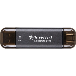 2TB External SSD ESD310C USB 10Gbps Type C/A Black TS2TESD310C