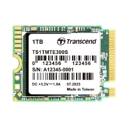 1TB M.2 2230 PCIe Gen3x4 NVMe  SSD 300S 3D TLC DRAM-less TS1TMTE300S