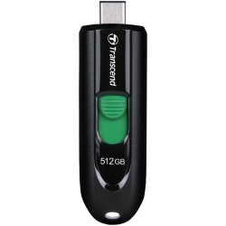 JetFlash 790C 512GB USB3.2 Pen Drive Type-C Capless Black TS512GJF790C
