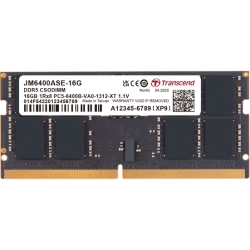 PC5-51200 (DDR5-6400) Ή 262s CL52 1.1V DDR5 CSODIMM 16GB