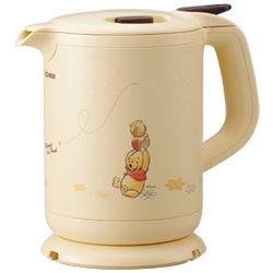 象印 電気ケトル くまのプーさん CK-FZ08P-EZ 電気ポット 保温 象印マホービン くまのプーさん 電気ケトル 0.8L イエロー CK-FZ08P EZ
