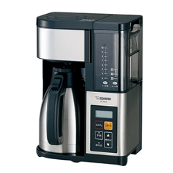コーヒーメーカー ステンレスメッシュフィルター カップ10杯分 ステンレスブラック EC-YS100 XB