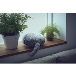 ユカイ工学 Qoobo ハスキーグレー YE-QB001G