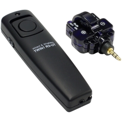 赤外線シャッターリモコン+受信機セット TWIN1 R4U 391506