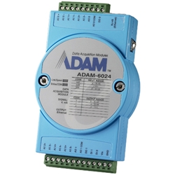 ADAM-6024 C[Tlbg [g I/O 12ch ≏jo[TI/O Modbus/TCPW[ ADAM-6024-A1E