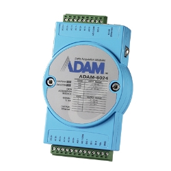 ADAM-6024 C[Tlbg [g I/O 12ch ≏jo[TI/O Modbus/TCPW[ ADAM-6024-D