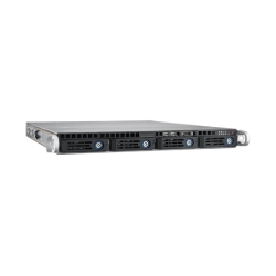 1U Rackmount Server Chassis for ATX/MicroATX Motherboard with 4 Hot-Swap HDD Trays & PCIe x16 Slot HPC-7140-00A1E