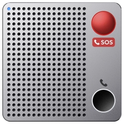 Verkada TS12-N-R2B Square Audio Intercom (Red & Call Buttons)