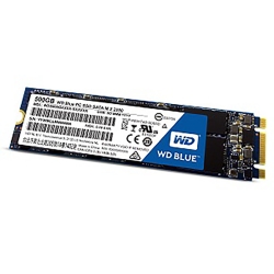 WD BlueV[Y SSD 500GB SATA 6Gb/s M.2 2280 K㗝Xi WDS500G1B0B