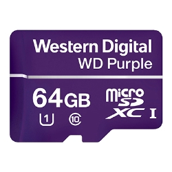 WD PurpleV[Y microSDXCJ[h 64GB Class10 ϋvf K㗝Xi WDD064G1P0A