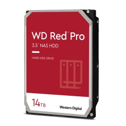 WD Red Pro NAS Hard Drive 3.5C` NASp HDD 14TB SATA6.0Gb/s 7200rpm 512MB CMR 5Nۏ WD141KFGX 0718037-872858