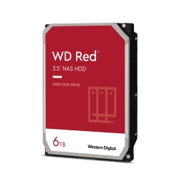 WD Red NAS Hard Drive 3.5C` NASp HDD 6TB SATA6.0Gb/s 5400rpm 256MB SMR WD60EFAX-RT 0718037-860947