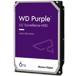 WD PurpleV[Y 3.5C`HDD ĎJ 6TB SATA 6Gb/s 3Nۏ WD62PURZ 0718037-881188