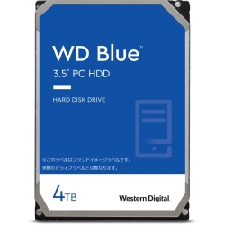 WD Blue HDD 3.5C` 4TB 2Nۏ WD40EZAX 0718037-898605