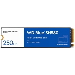 WD Blue SN580 M.2 NVMe SSD 250GB 5Nۏ WDS250G3B0E 0718037-902456