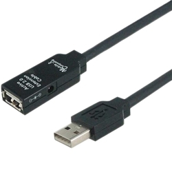 USB2.0アクティブ延長ケーブル 20m CBL-203D-20M