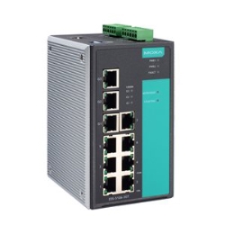 MOXA 7+10/100/1000BaseT(X)x3ポート ギガビットマネージドスイッチ、Tモデル EDS-510A-3GT-T