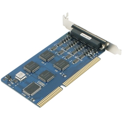 4ポート RS-232C ISAバスボード DB9ケーブル付 C104H/DB9M