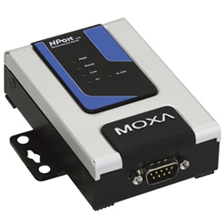 MOXA 1ポート RS-232C/422/485 セキュアターミナルサーバ NPort 6150/JP