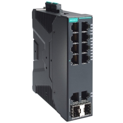MOXA 産業用 10ポート フルギガビット スマートイーサネットスイッチ SDS-G3010-2GTXSFP