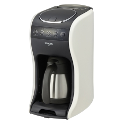 コーヒーメーカー 真空ステンレスサーバータイプ クリームホワイト ACT-E040WM