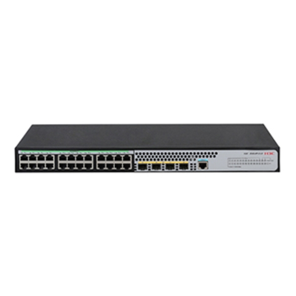 H3C S5024PV5-EI L2 Ethernet Switch with 24*10/100/1000BASE-T Ports and 4*1000BASE-X PortsA(AC) 9801A416