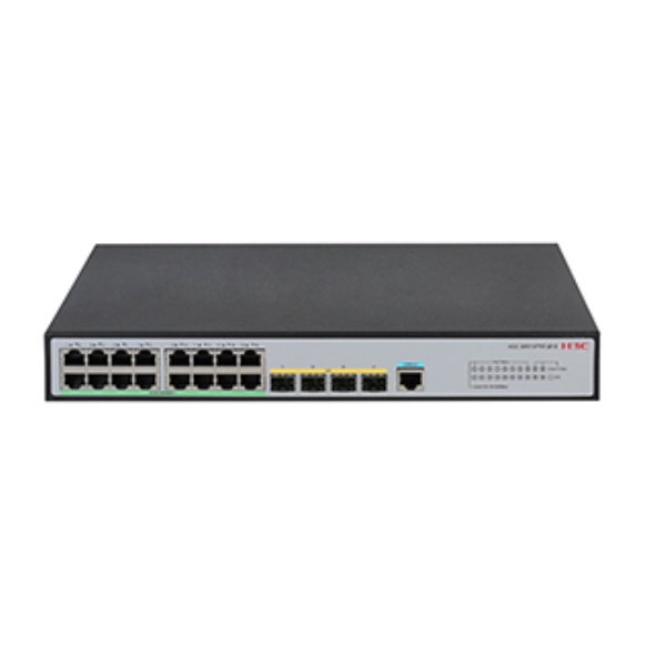 H3C S5016PV5-EI-S L2 Ethernet Switch with 16*10/100/1000BASE-T Ports and 4*1000BASE-X SFP PortsA(AC) 9801A413