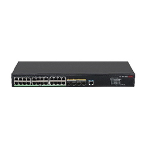 H3C S5170-28S-EI L2 Ethernet Switch with 24*10/100/1000BASE-T Ports and 4*1G/10G BASE-X SFP Plus PortsA(AC) 9801A3PW