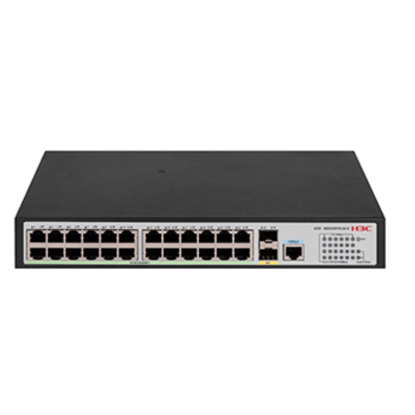 H3C S5024PV5-EI-S L2 Ethernet Switch with 24*10/100/1000BASE-T Ports and 2*1000BASE-X PortsA(AC) 9801A41R