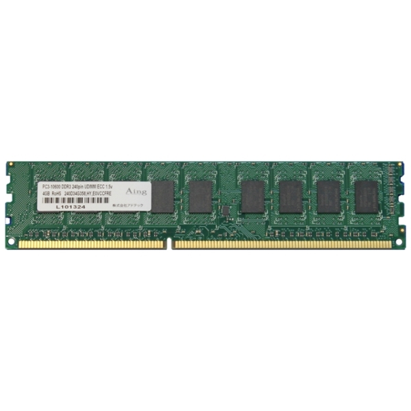 DDR3-1333 240pin UDIMM ECC 4GB ADS10600D-E4G