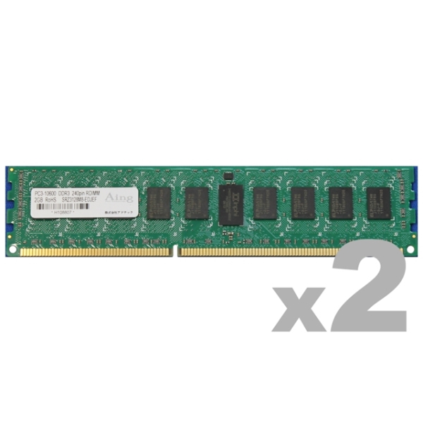 DDR3-1333 240pin RDIMM 8GB×2 fAN ADS10600D-R8GDW