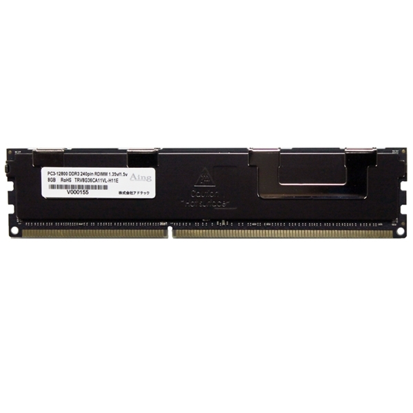 DDR3L-1600 240pin RDIMM 8GB fAN d ADS12800D-LR8GD