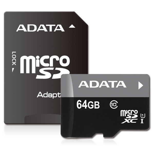 microSDJ[h 64GB microSDXC UHS-I CLASS10 SDϊA_v^[t /ivۏ AUSDX64GUICL10-RA1