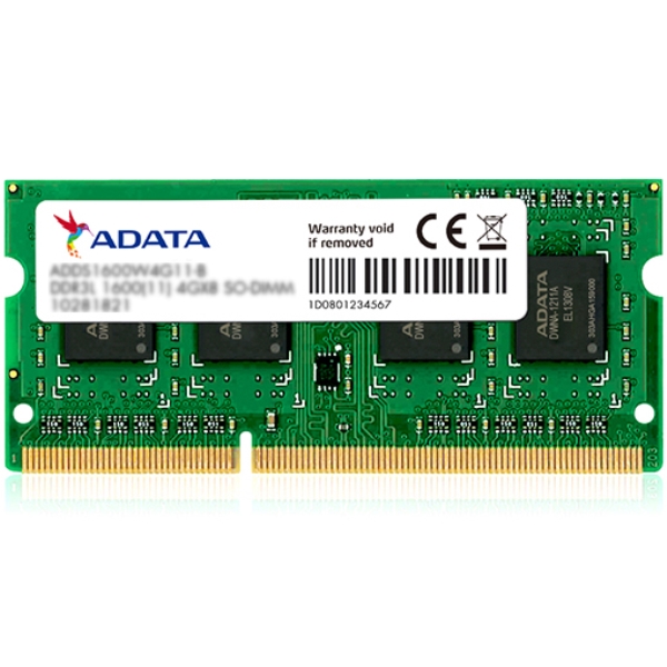 m[gp 8GB DDR3L-1600(PC3L-12800) 204-Pin SO-DIMM /ivۏ ADDS1600W8G11-S