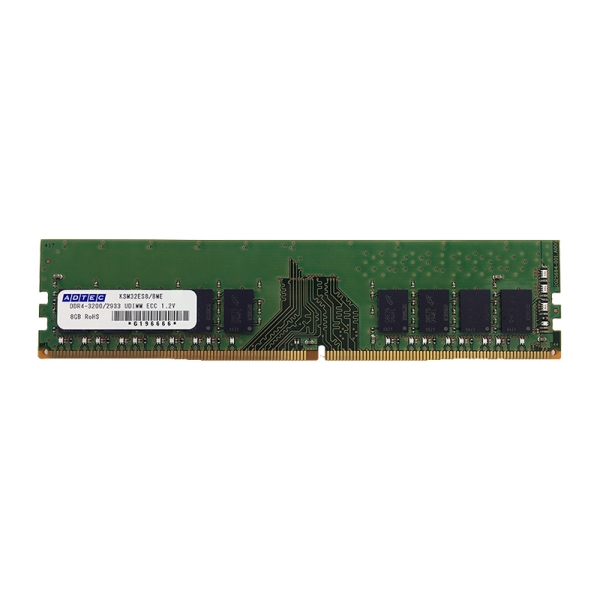 DDR4-3200 UDIMM ECC 16GB×2 2Rx8 ADS3200D-E16GDBW