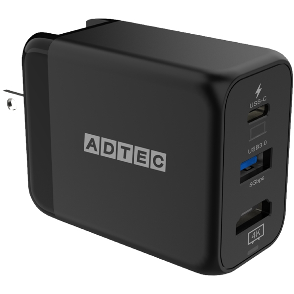 PDΉ 4Ko USB Hub AC[d 34.5W Black APD-V034ACH-BK