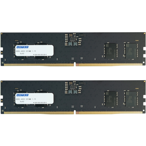 DDR5-4800 UDIMM 32GB×2 ADS4800D-32GW