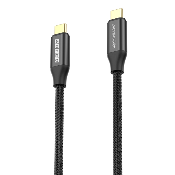 USB4 Gen3 Type-C to C P[u (8KE240Wo / 40Gbps) APC-V124CC-PD31U4G3