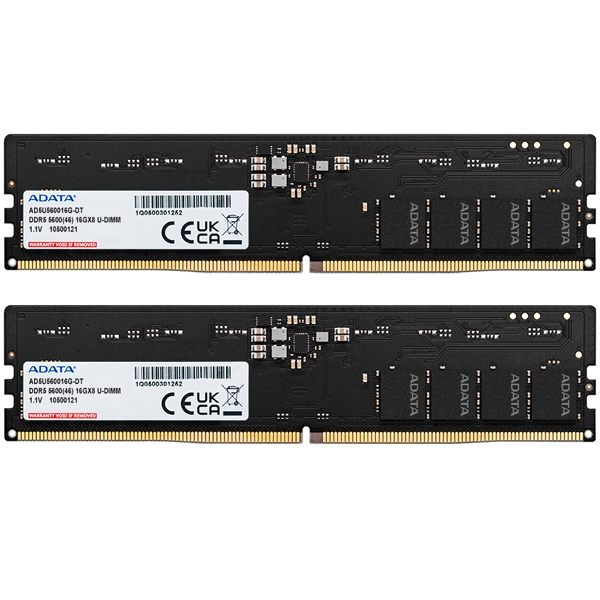 Premier DDR5-5600MHz U-DIMM 16GB×2 DUAL TRAY AD5U560016G-DT